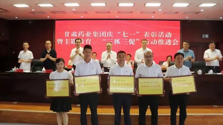 甘肅藥業(yè)集團(tuán)科技創(chuàng)新研究院黨支部榮獲“先進(jìn)基層黨組織”稱(chēng)號(hào)！